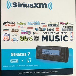 Sirius XM Stratus 7 Radio and Home Kit